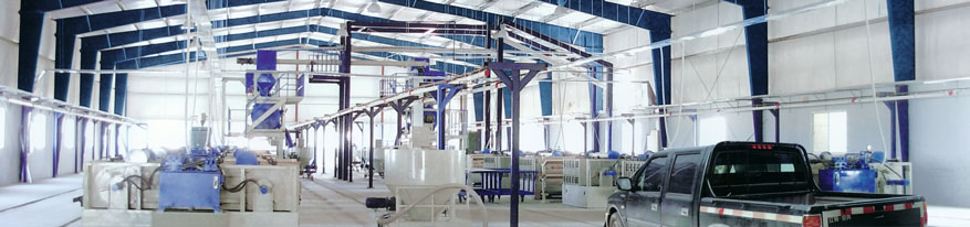 Automatic Lightweight wall panel production line Flow chart